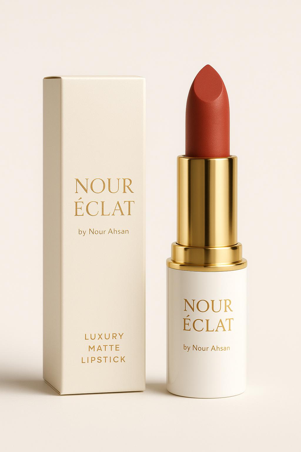 NOUR ÉCLAT – Luxury Matte Lipstick by Nour Ahsan